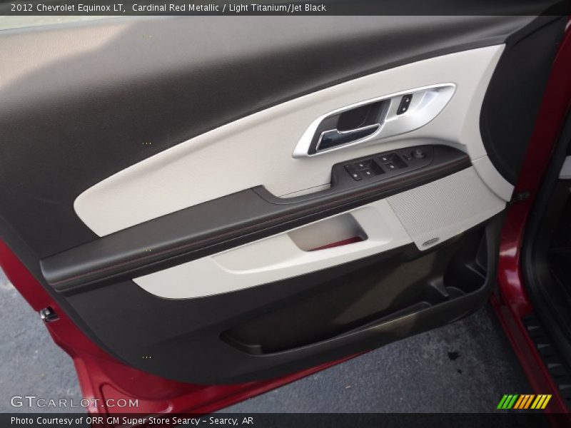 Cardinal Red Metallic / Light Titanium/Jet Black 2012 Chevrolet Equinox LT