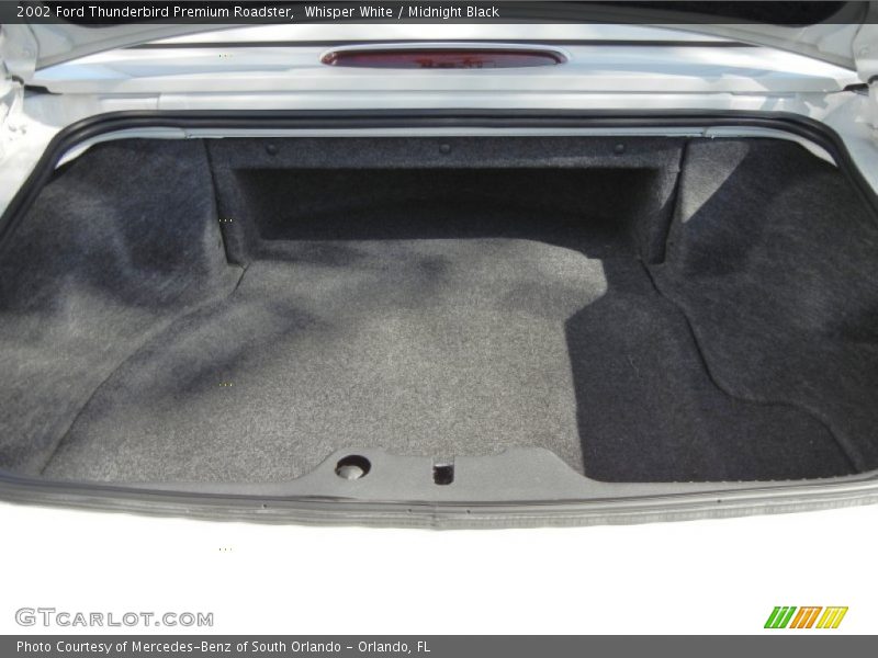 Whisper White / Midnight Black 2002 Ford Thunderbird Premium Roadster