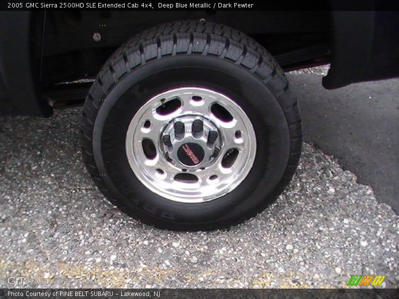 Deep Blue Metallic / Dark Pewter 2005 GMC Sierra 2500HD SLE Extended Cab 4x4
