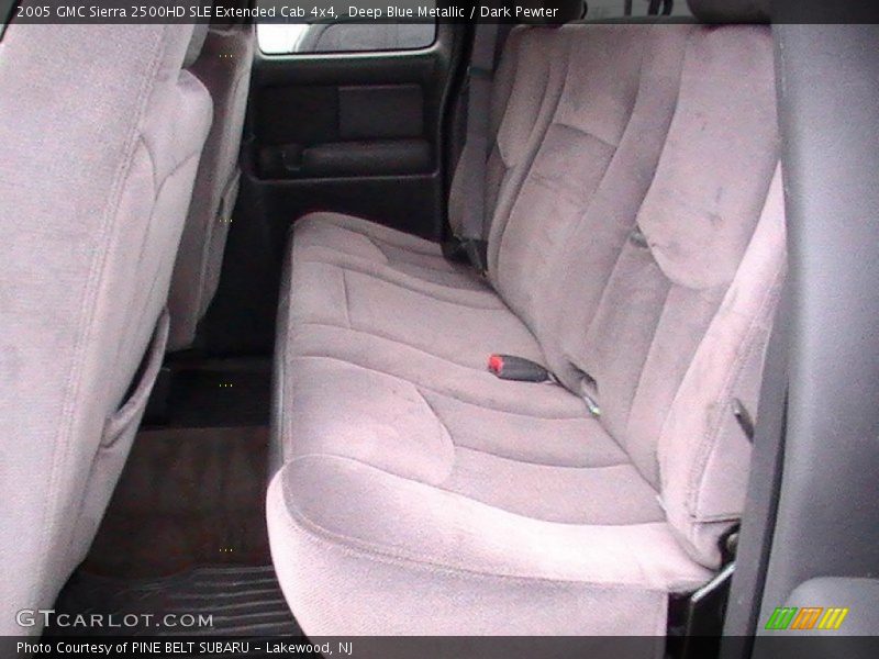 Deep Blue Metallic / Dark Pewter 2005 GMC Sierra 2500HD SLE Extended Cab 4x4