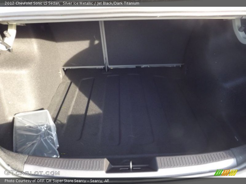 Silver Ice Metallic / Jet Black/Dark Titanium 2012 Chevrolet Sonic LS Sedan