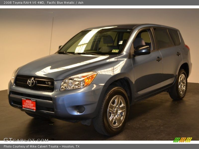 Pacific Blue Metallic / Ash 2008 Toyota RAV4 V6 4WD