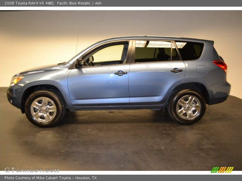 Pacific Blue Metallic / Ash 2008 Toyota RAV4 V6 4WD