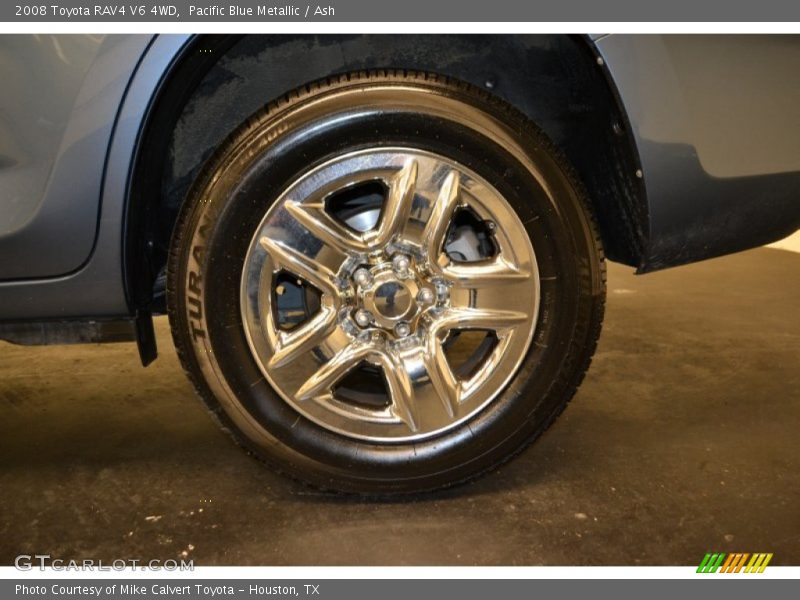 Pacific Blue Metallic / Ash 2008 Toyota RAV4 V6 4WD