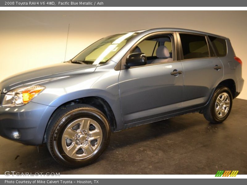 Pacific Blue Metallic / Ash 2008 Toyota RAV4 V6 4WD