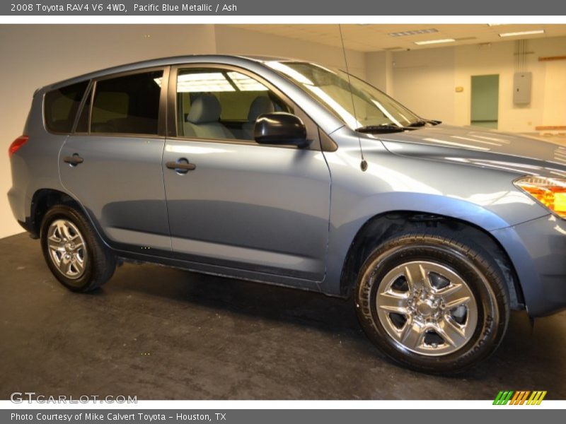 Pacific Blue Metallic / Ash 2008 Toyota RAV4 V6 4WD
