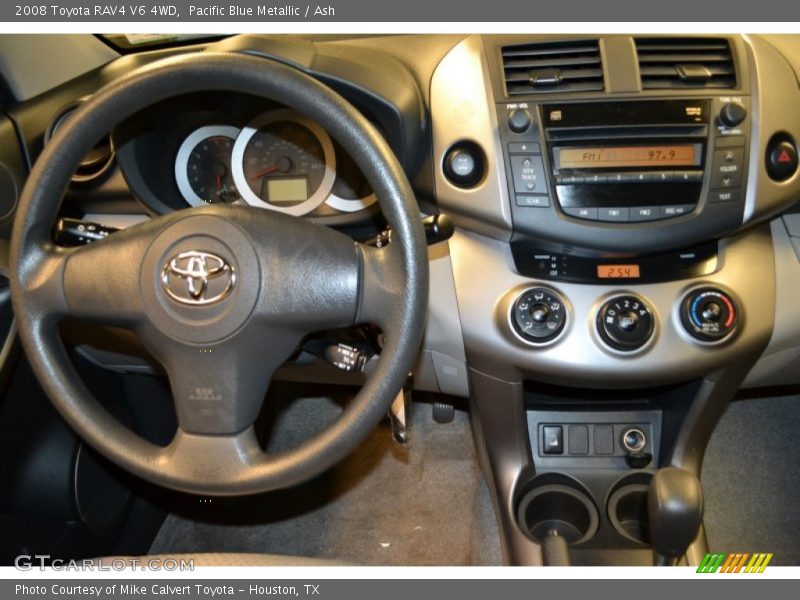 Pacific Blue Metallic / Ash 2008 Toyota RAV4 V6 4WD