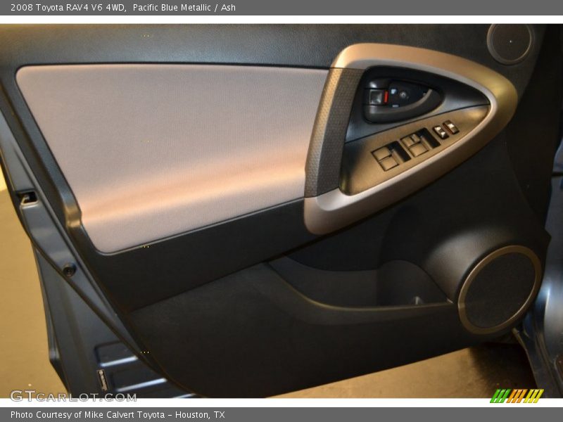 Pacific Blue Metallic / Ash 2008 Toyota RAV4 V6 4WD