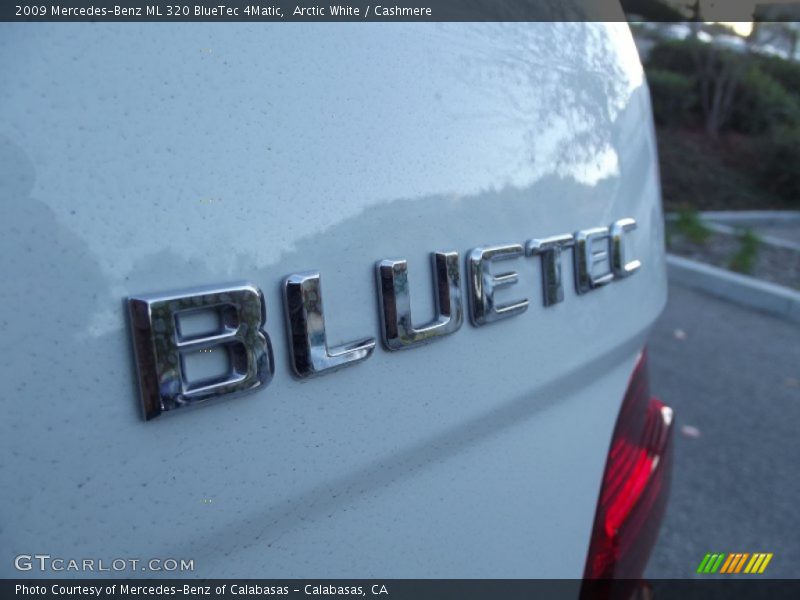Arctic White / Cashmere 2009 Mercedes-Benz ML 320 BlueTec 4Matic