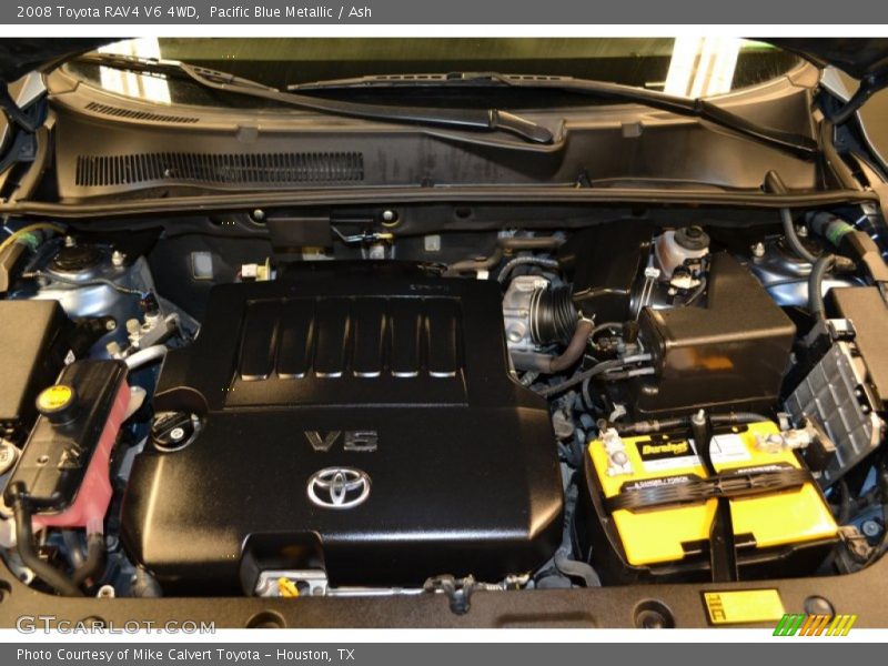 Pacific Blue Metallic / Ash 2008 Toyota RAV4 V6 4WD