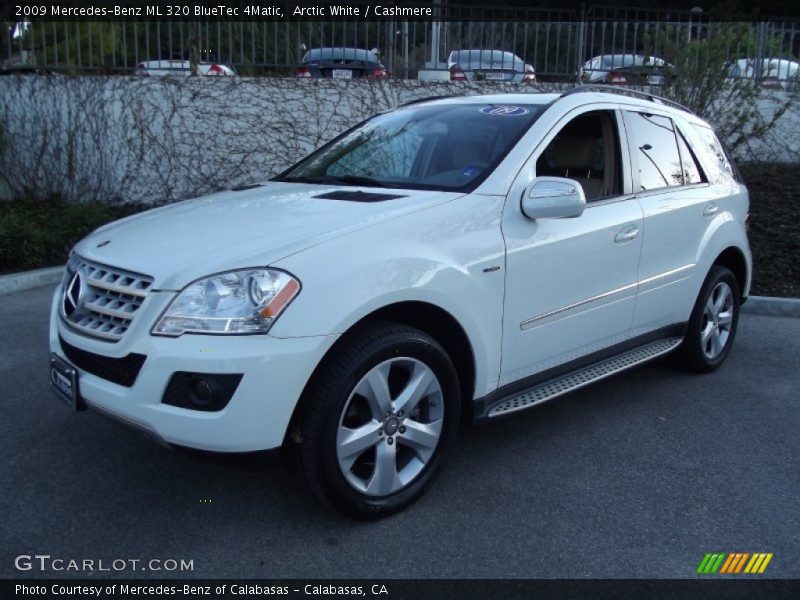 Arctic White / Cashmere 2009 Mercedes-Benz ML 320 BlueTec 4Matic