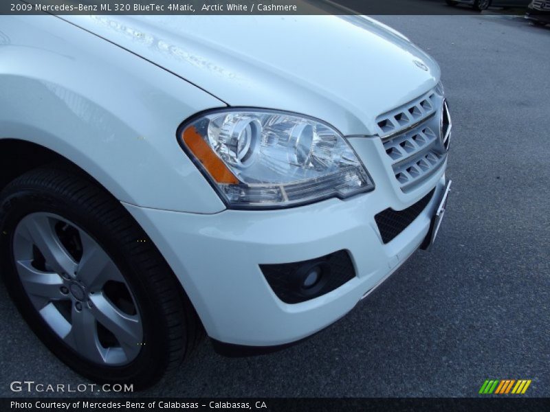 Arctic White / Cashmere 2009 Mercedes-Benz ML 320 BlueTec 4Matic