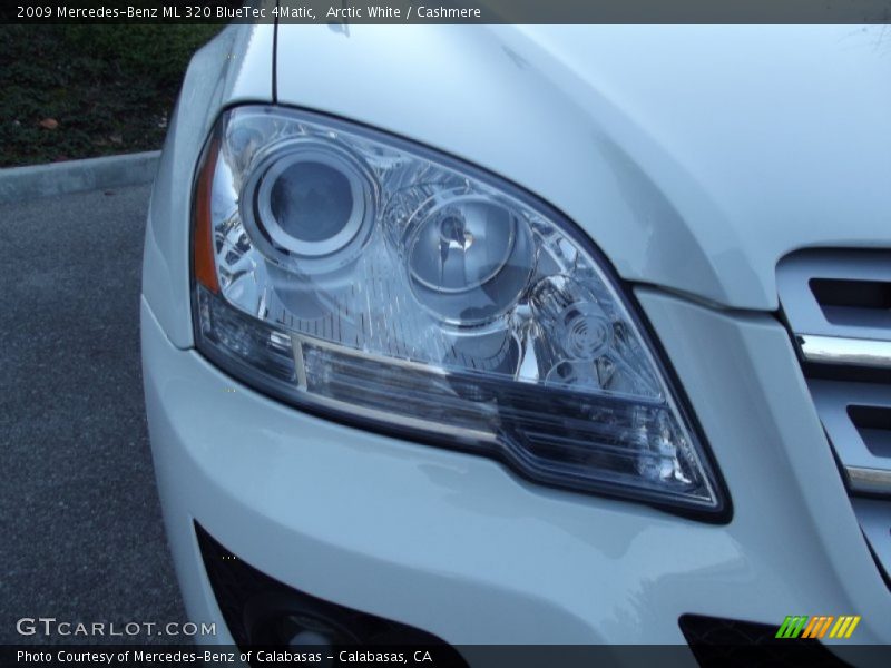Arctic White / Cashmere 2009 Mercedes-Benz ML 320 BlueTec 4Matic