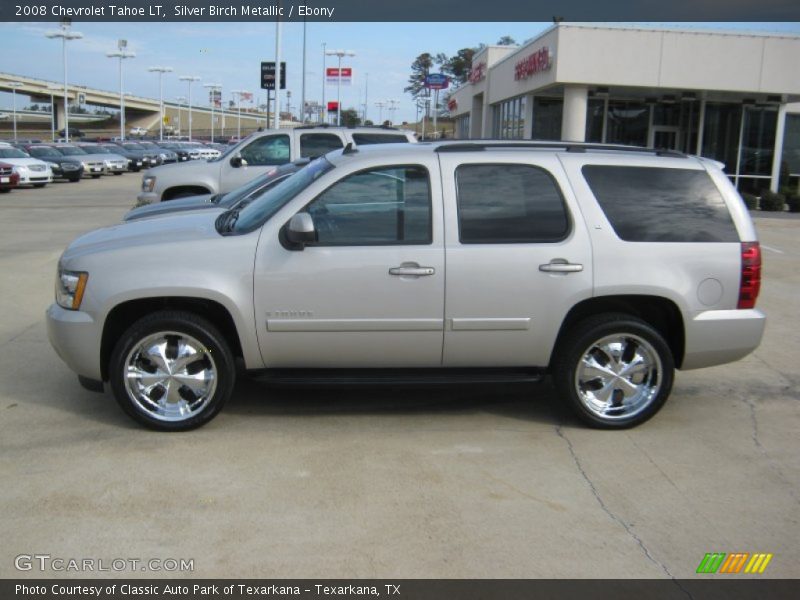 Silver Birch Metallic / Ebony 2008 Chevrolet Tahoe LT