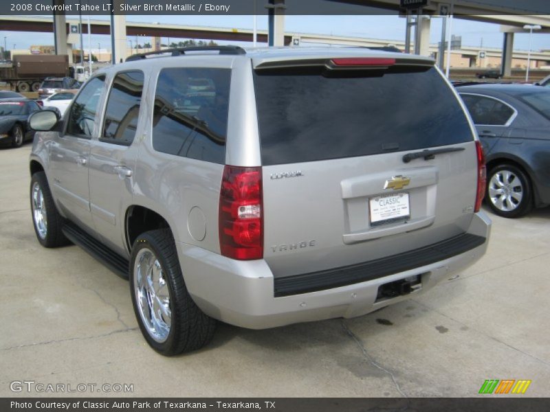 Silver Birch Metallic / Ebony 2008 Chevrolet Tahoe LT