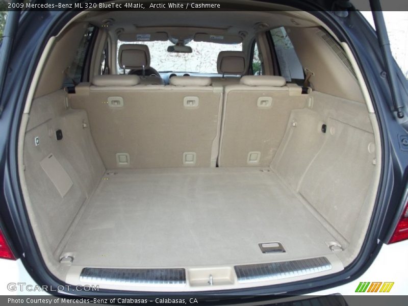 Arctic White / Cashmere 2009 Mercedes-Benz ML 320 BlueTec 4Matic