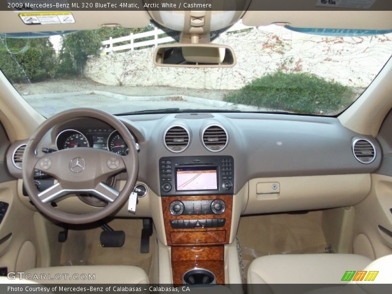 Arctic White / Cashmere 2009 Mercedes-Benz ML 320 BlueTec 4Matic