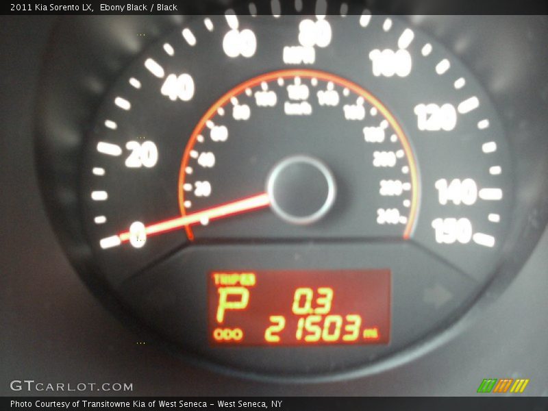 Ebony Black / Black 2011 Kia Sorento LX