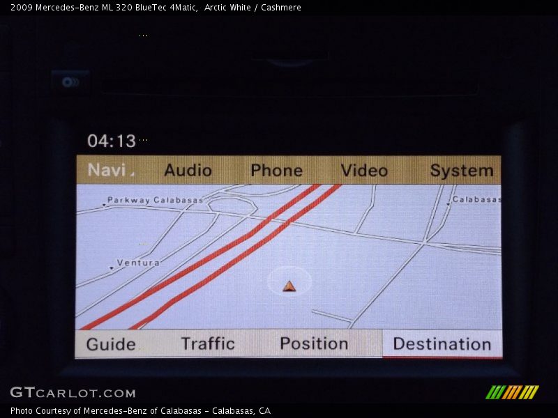 Arctic White / Cashmere 2009 Mercedes-Benz ML 320 BlueTec 4Matic