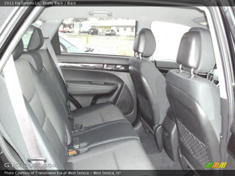 Ebony Black / Black 2011 Kia Sorento LX