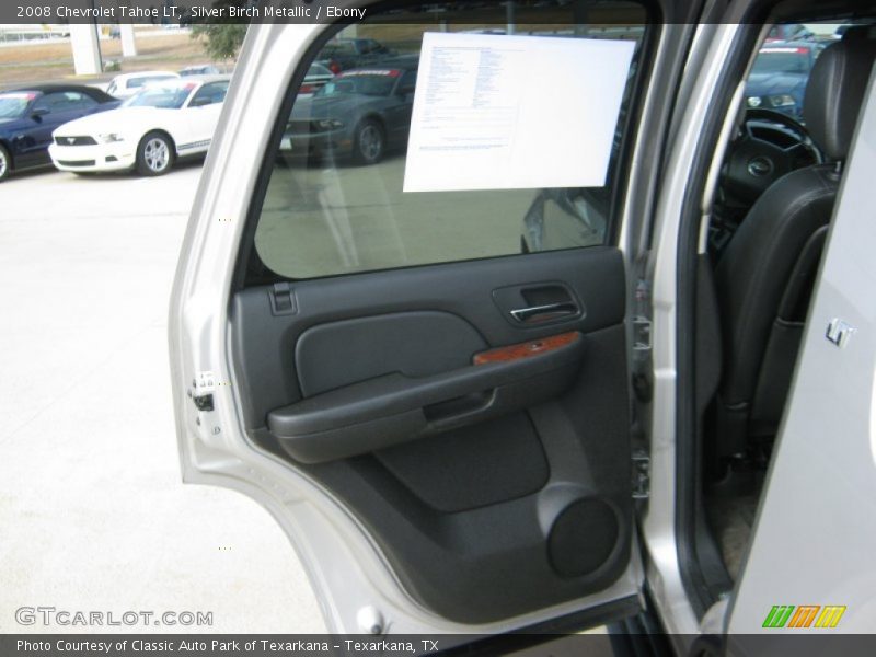 Silver Birch Metallic / Ebony 2008 Chevrolet Tahoe LT