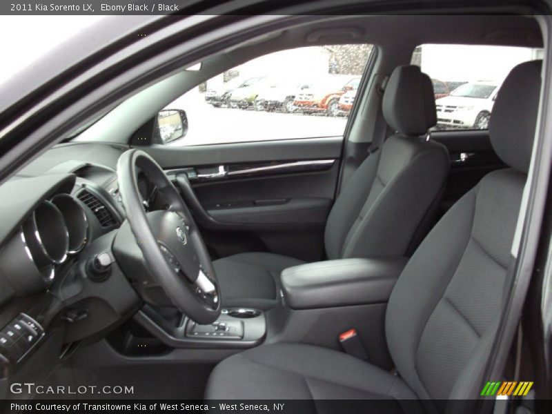 Ebony Black / Black 2011 Kia Sorento LX
