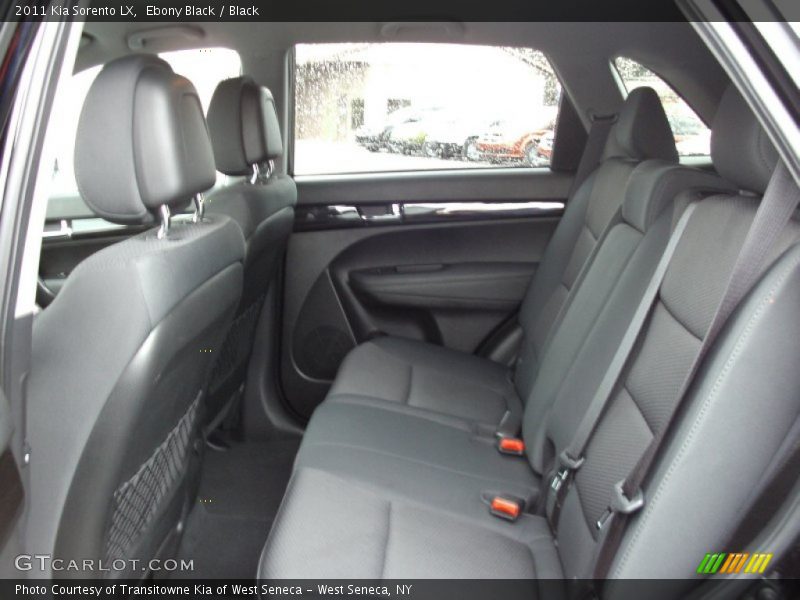 Ebony Black / Black 2011 Kia Sorento LX