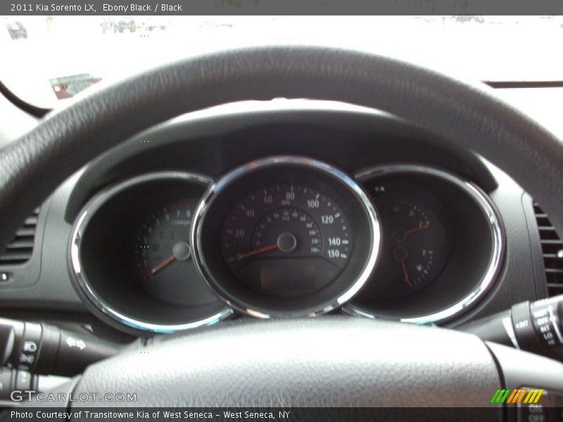 Ebony Black / Black 2011 Kia Sorento LX