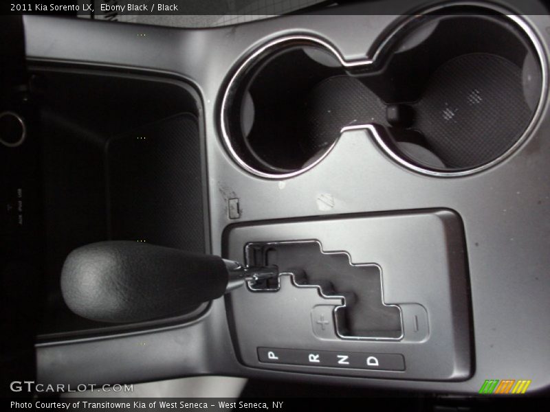 Ebony Black / Black 2011 Kia Sorento LX