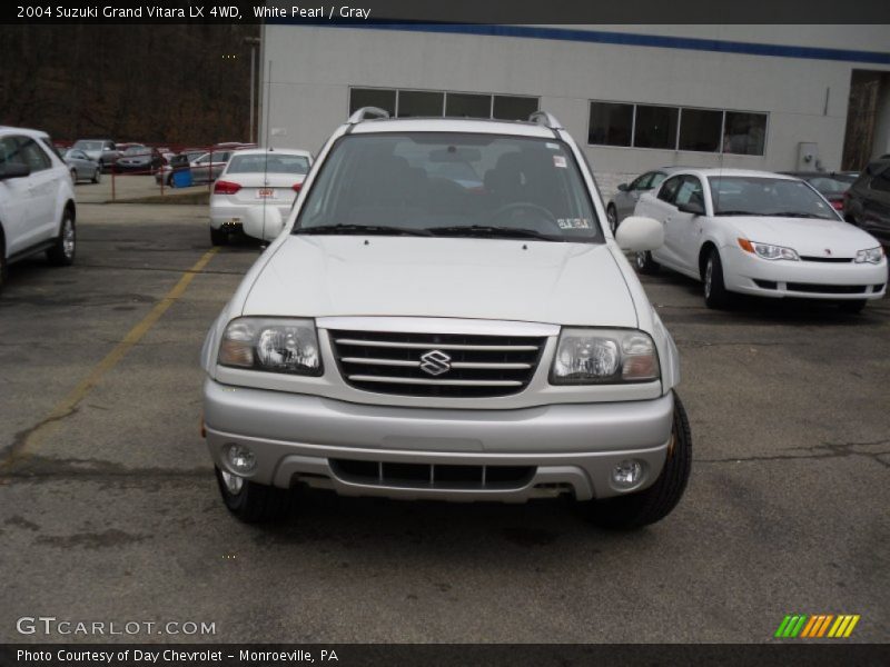 White Pearl / Gray 2004 Suzuki Grand Vitara LX 4WD