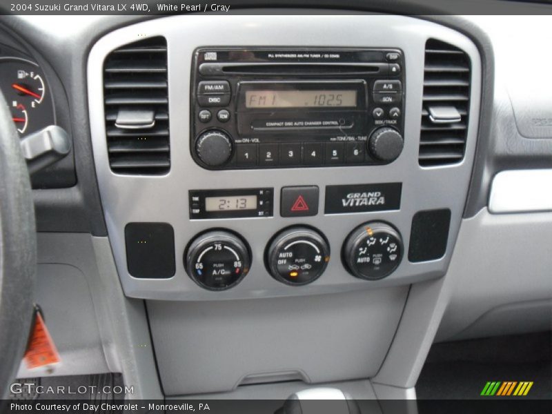 Controls of 2004 Grand Vitara LX 4WD