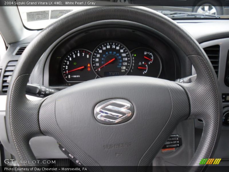 White Pearl / Gray 2004 Suzuki Grand Vitara LX 4WD