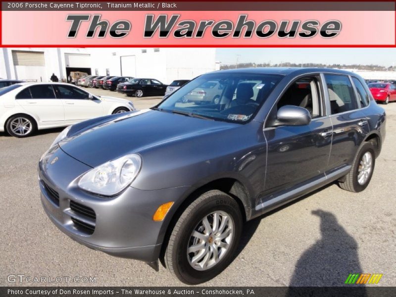 Titanium Metallic / Black 2006 Porsche Cayenne Tiptronic