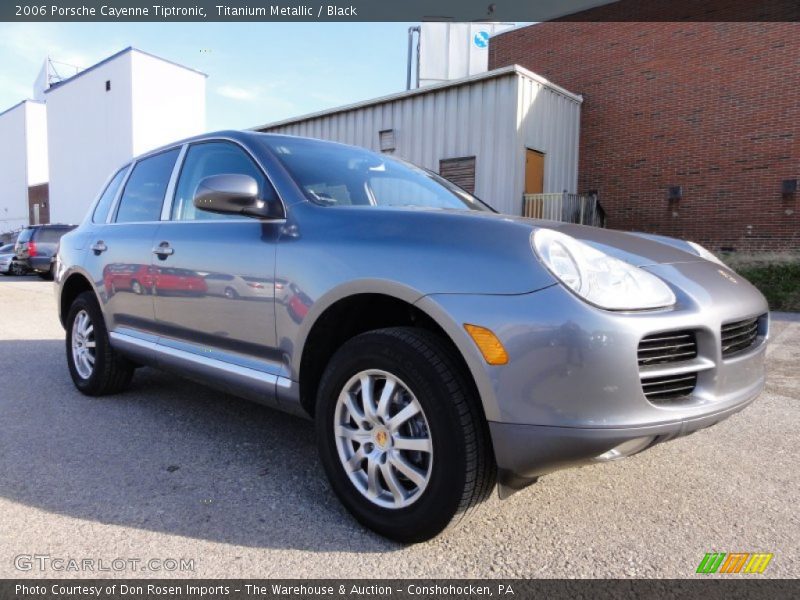 Titanium Metallic / Black 2006 Porsche Cayenne Tiptronic