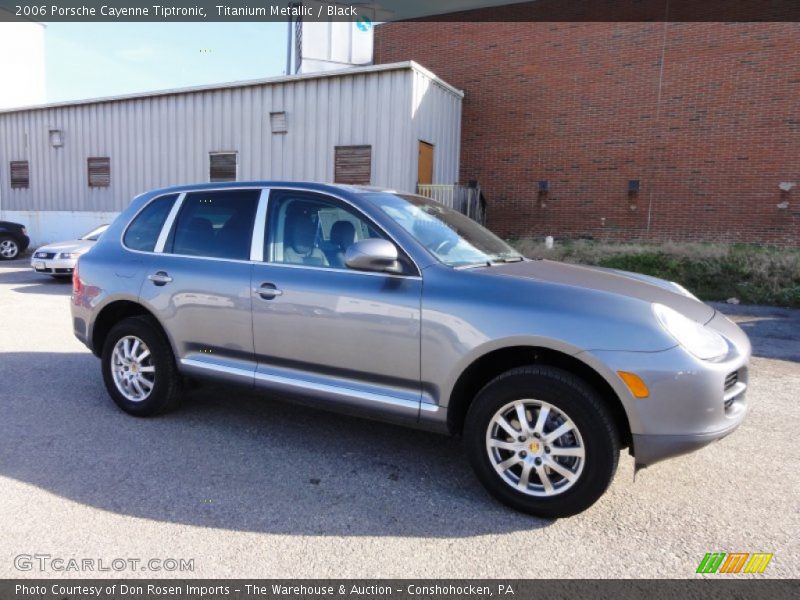 Titanium Metallic / Black 2006 Porsche Cayenne Tiptronic