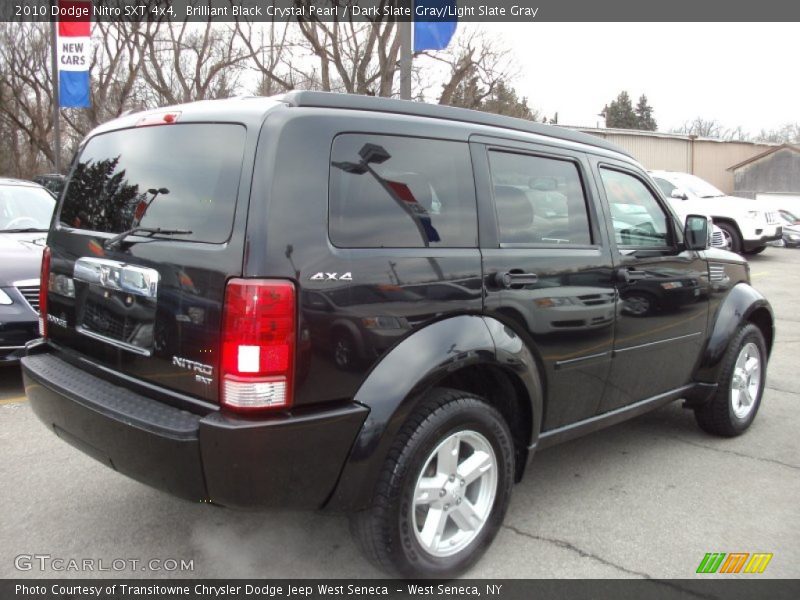 Brilliant Black Crystal Pearl / Dark Slate Gray/Light Slate Gray 2010 Dodge Nitro SXT 4x4
