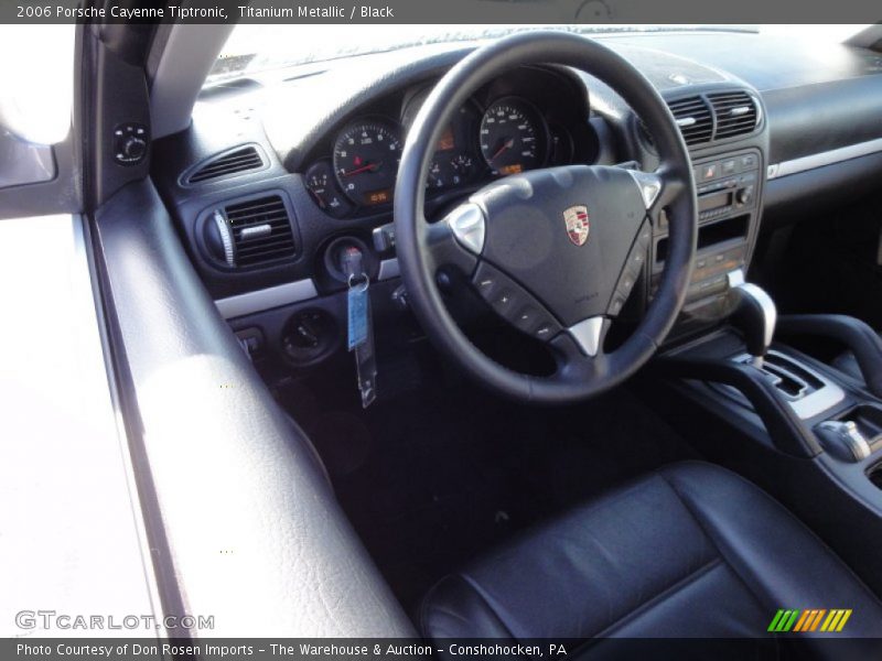 Titanium Metallic / Black 2006 Porsche Cayenne Tiptronic