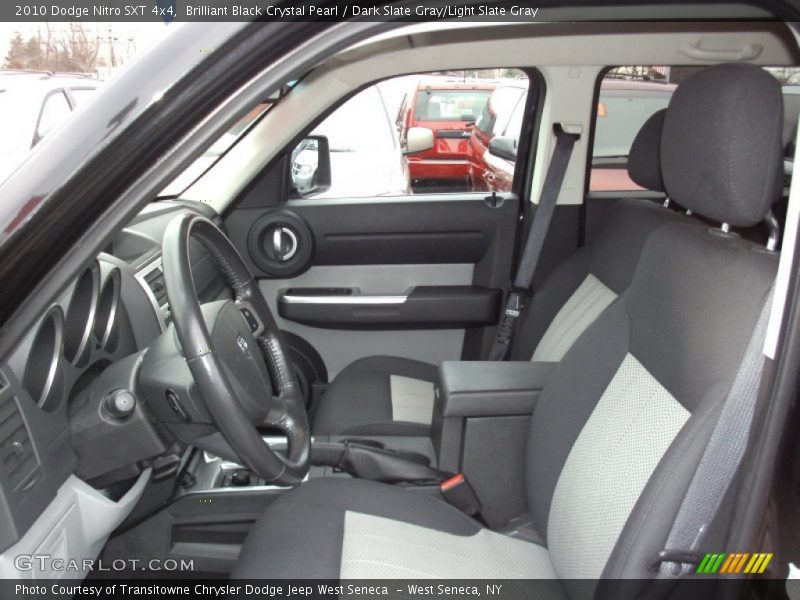 Brilliant Black Crystal Pearl / Dark Slate Gray/Light Slate Gray 2010 Dodge Nitro SXT 4x4