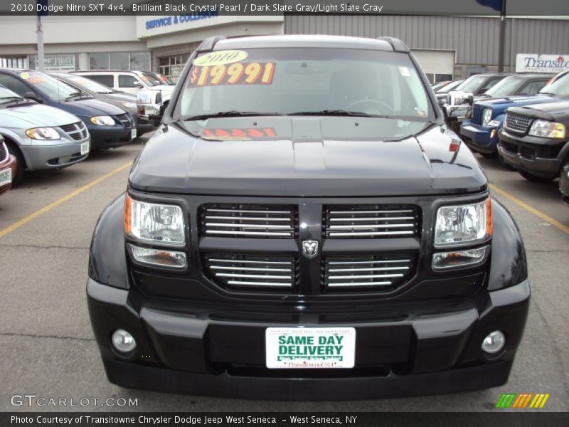 Brilliant Black Crystal Pearl / Dark Slate Gray/Light Slate Gray 2010 Dodge Nitro SXT 4x4