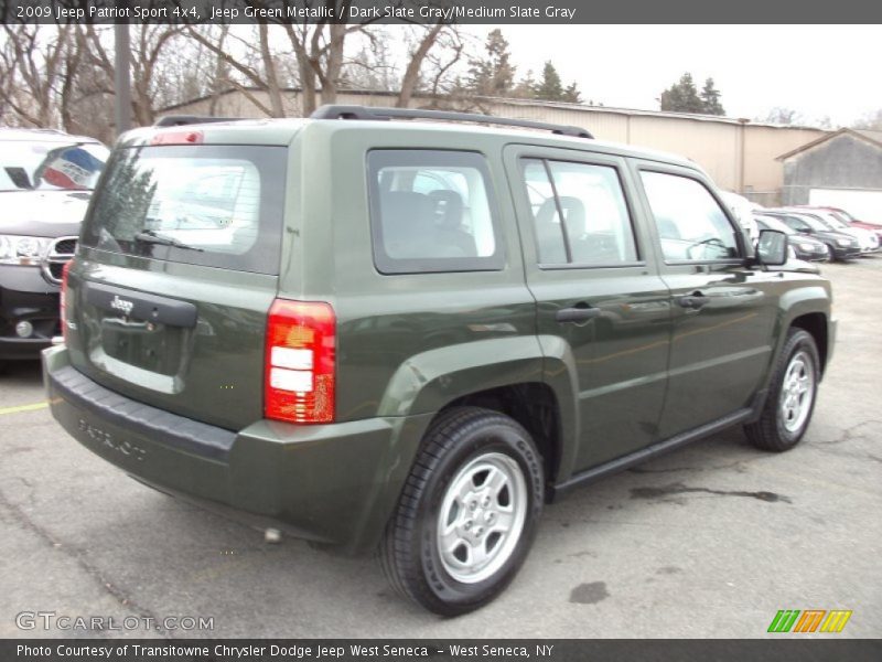 Jeep Green Metallic / Dark Slate Gray/Medium Slate Gray 2009 Jeep Patriot Sport 4x4