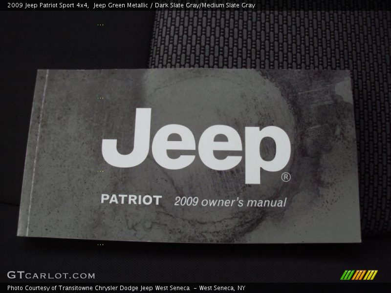 Jeep Green Metallic / Dark Slate Gray/Medium Slate Gray 2009 Jeep Patriot Sport 4x4