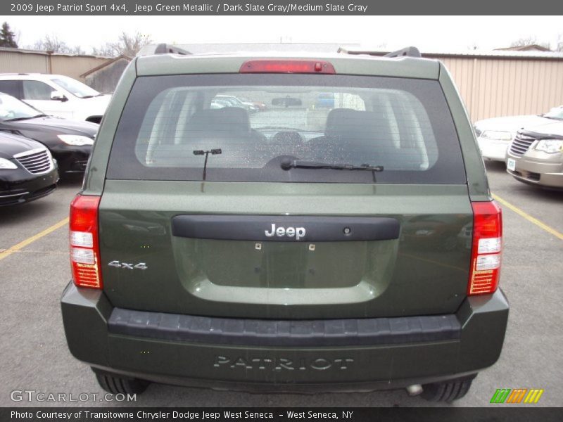 Jeep Green Metallic / Dark Slate Gray/Medium Slate Gray 2009 Jeep Patriot Sport 4x4
