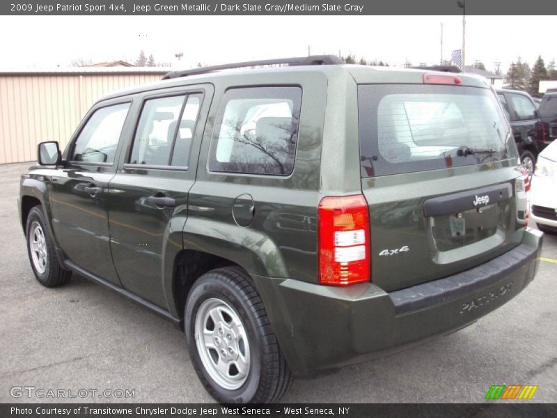 Jeep Green Metallic / Dark Slate Gray/Medium Slate Gray 2009 Jeep Patriot Sport 4x4