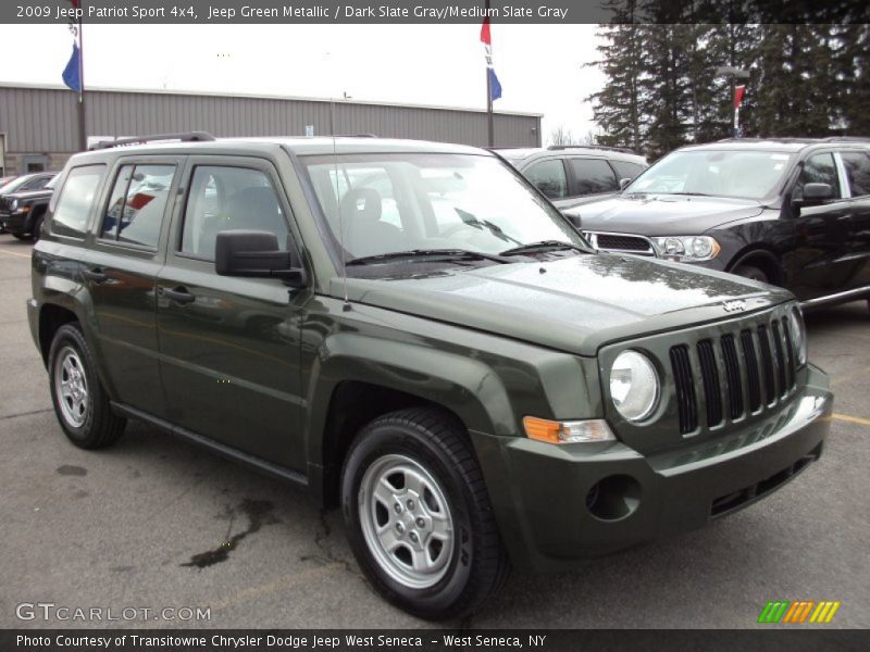 Jeep Green Metallic / Dark Slate Gray/Medium Slate Gray 2009 Jeep Patriot Sport 4x4