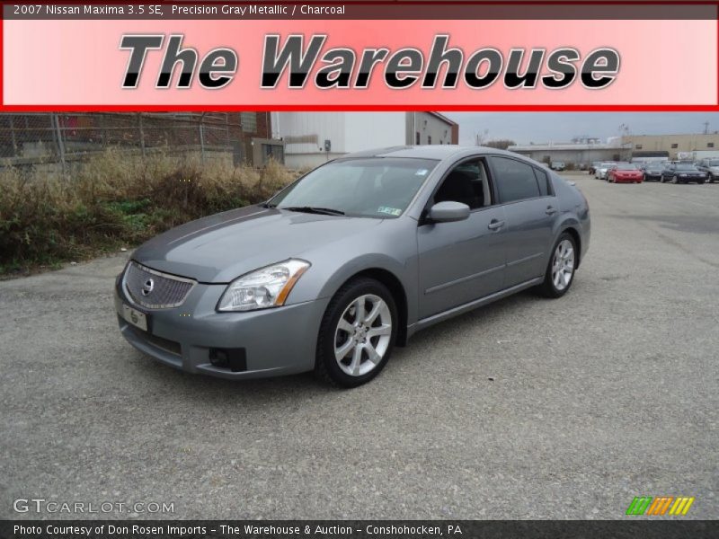 Precision Gray Metallic / Charcoal 2007 Nissan Maxima 3.5 SE