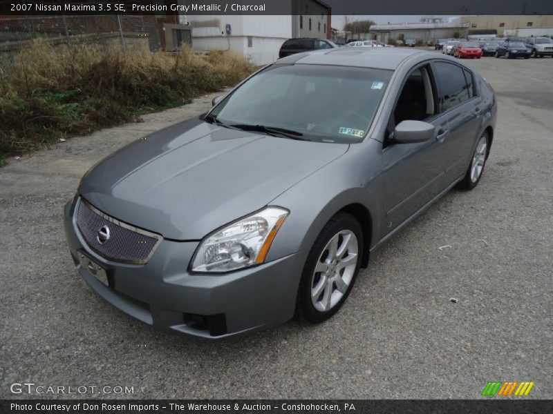 Precision Gray Metallic / Charcoal 2007 Nissan Maxima 3.5 SE