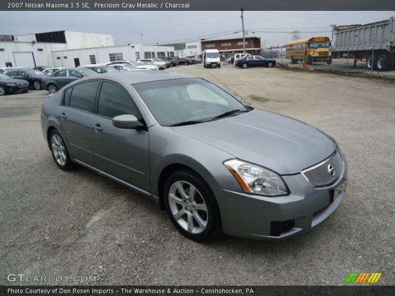 Precision Gray Metallic / Charcoal 2007 Nissan Maxima 3.5 SE