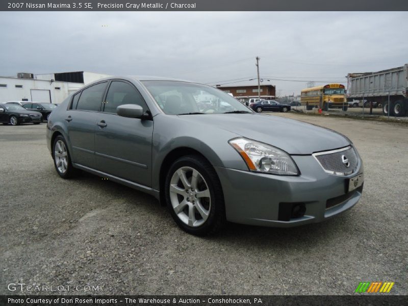 Precision Gray Metallic / Charcoal 2007 Nissan Maxima 3.5 SE