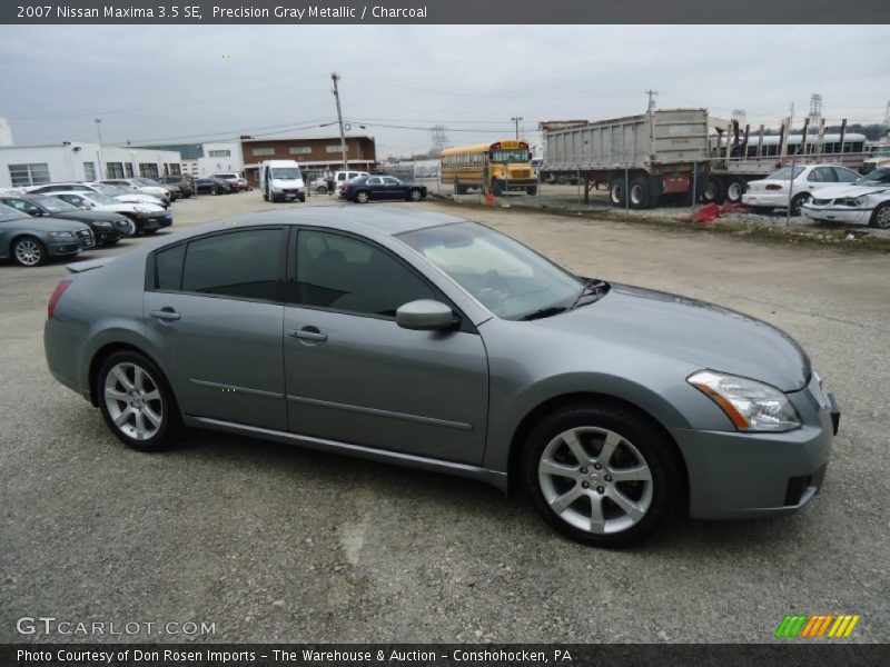 Precision Gray Metallic / Charcoal 2007 Nissan Maxima 3.5 SE
