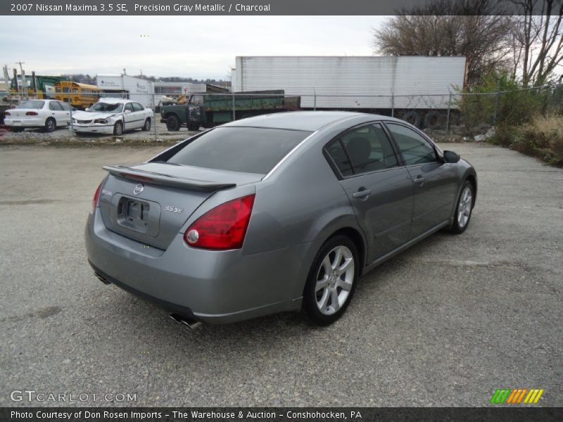 Precision Gray Metallic / Charcoal 2007 Nissan Maxima 3.5 SE